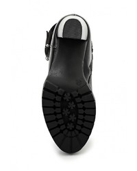 Черные замшевые полусапоги от Mellisa