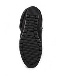 Черные замшевые полусапоги от Mellisa