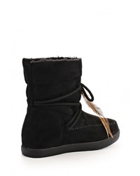 Черные замшевые полусапоги от Nio Nio
