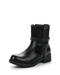 Черные замшевые полусапоги от Queen Vivi