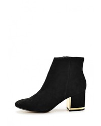 Черные замшевые полусапоги от River Island