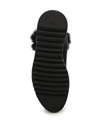 Черные замшевые полусапоги от Springway