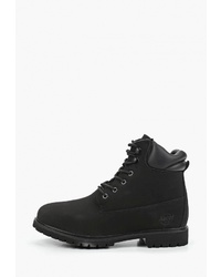 Мужские черные замшевые рабочие ботинки от Ascot