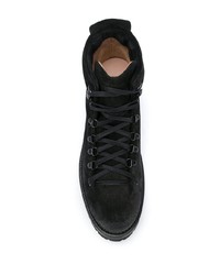 Мужские черные замшевые рабочие ботинки от Buttero