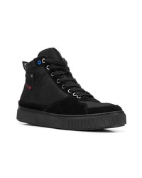 Мужские черные замшевые рабочие ботинки от Diesel