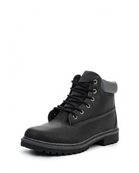 Мужские черные замшевые рабочие ботинки от Mapleaf