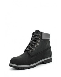 Мужские черные замшевые рабочие ботинки от Reflex