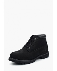 Мужские черные замшевые рабочие ботинки от Timberland