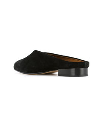 Черные замшевые сабо от Atp Atelier