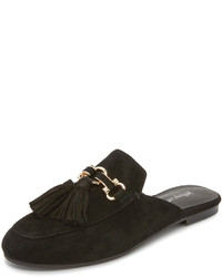 Черные замшевые сабо от Jeffrey Campbell