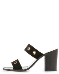 Черные замшевые сабо от Zimmermann