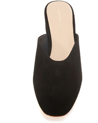 Черные замшевые сабо от Loeffler Randall