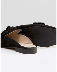 Черные замшевые сабо от Park Lane