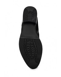 Черные замшевые сапоги от Ascalini