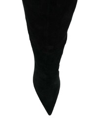 Черные замшевые сапоги от Kendall & Kylie