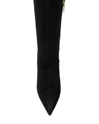 Черные замшевые сапоги от Dolce & Gabbana