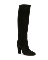 Черные замшевые сапоги от Buttero