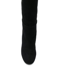 Черные замшевые сапоги от Via Roma 15