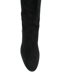 Черные замшевые сапоги от Dolce & Gabbana