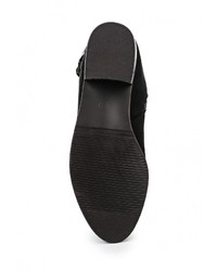 Черные замшевые сапоги от Super Mode