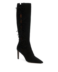 Черные замшевые сапоги от L'Autre Chose