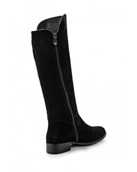 Черные замшевые сапоги от Valley