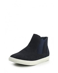 Женские черные замшевые слипоны от Keddo