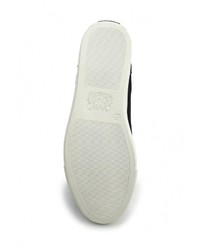 Женские черные замшевые слипоны от Keddo