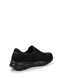 Мужские черные замшевые слипоны от Skechers