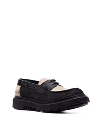 Черные замшевые топсайдеры от Adieu Paris