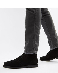 Черные замшевые туфли дерби от ASOS DESIGN