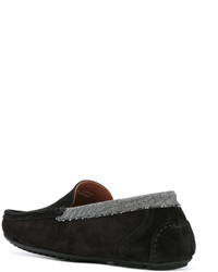 Черные замшевые туфли дерби от Paul & Joe