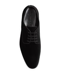 Черные замшевые туфли дерби от Burberry