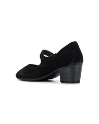 Черные замшевые туфли от Pantanetti