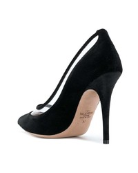 Черные замшевые туфли от Valentino