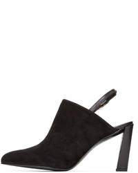 Черные замшевые туфли от Robert Clergerie