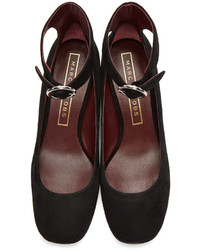 Черные замшевые туфли от Marc Jacobs