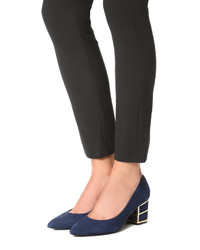 Черные замшевые туфли от Steven