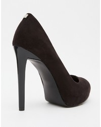 Черные замшевые туфли от Faith