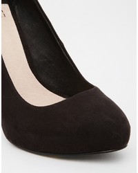Черные замшевые туфли от Faith