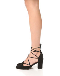 Черные замшевые туфли от Matiko