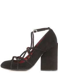 Черные замшевые туфли от Marc Jacobs