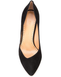Черные замшевые туфли от Alexa Wagner