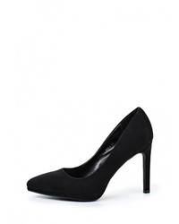 Черные замшевые туфли от Donna Moda