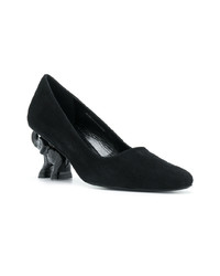 Черные замшевые туфли от Dorateymur