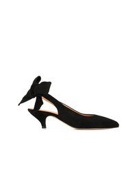 Черные замшевые туфли от Ganni