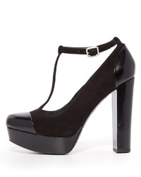 Черные замшевые туфли от Alice + Olivia