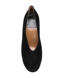 Черные замшевые туфли от Laurence Dacade
