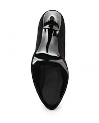 Черные замшевые туфли от Inario