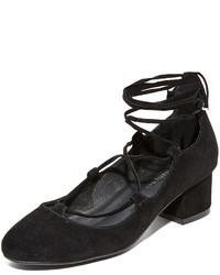 Черные замшевые туфли от Jeffrey Campbell